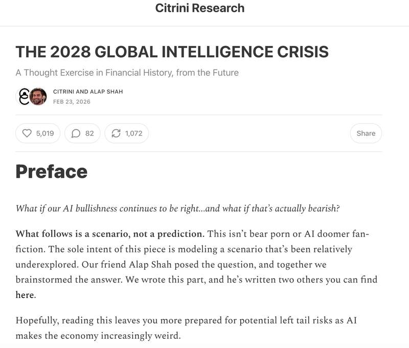  技术乐观主义的隐忧：当AI效率悖论遇上幽灵GDP 汽车科技