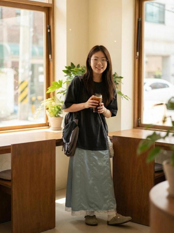  【面料工艺解析】春夏半身裙选购指南：从针织密度到色彩科学的系统性穿搭方案 时尚用品